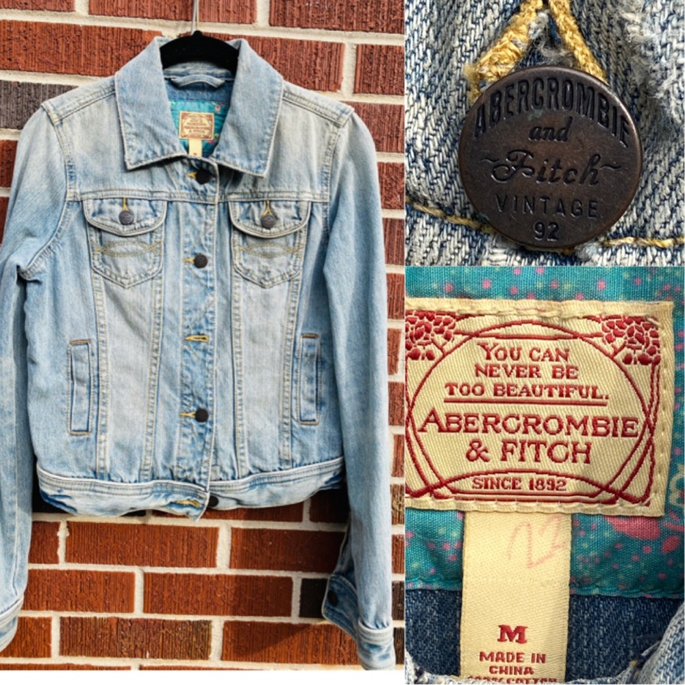 Vintage Abercrombie & Fitch jean jacket